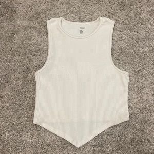 hollister/gilly hicks handkerchief hem tank top size small